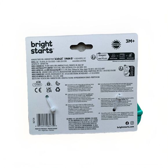 NEW Bright Starts Teethe & Read Soft Teether Book Toy Ages 3 - 36 Months - Picture 4 of 10